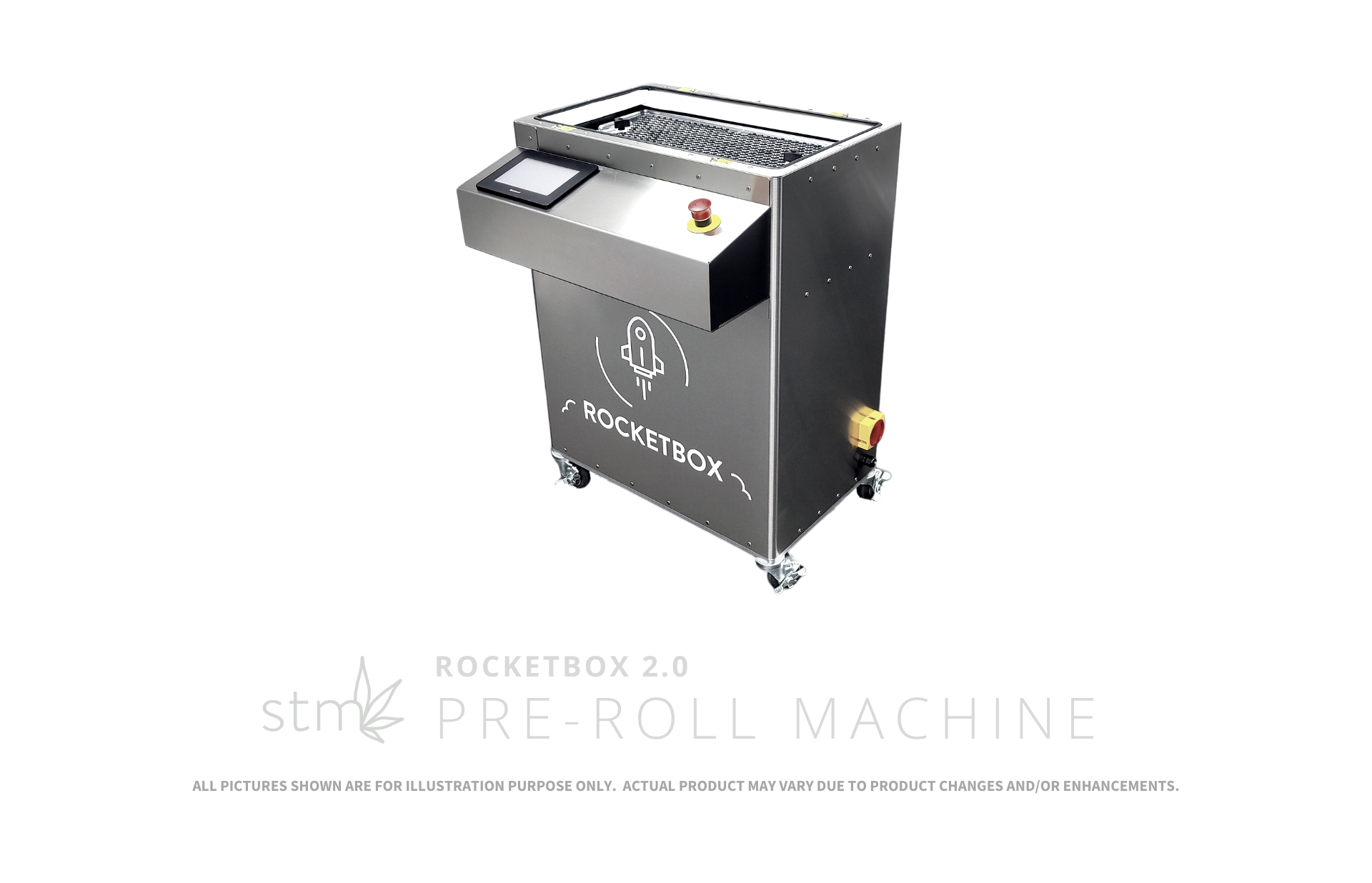 rocketbox 2.0 pre-roll machine