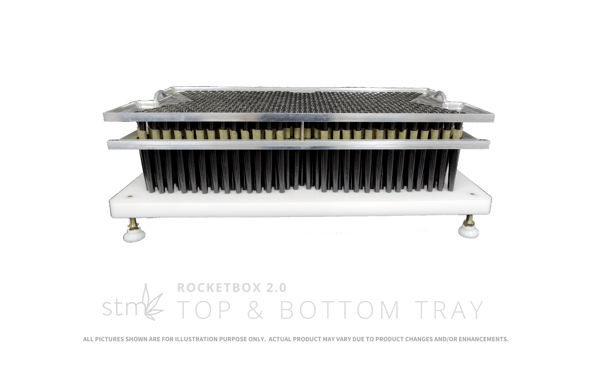 rocketbox 2.0 top and bottom tray